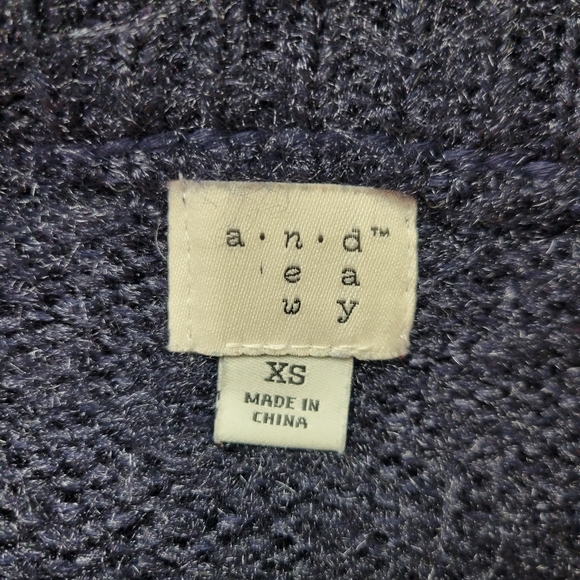 Fuzzy Balloon Sleeve Knit Sweater - Picture 9 of 11